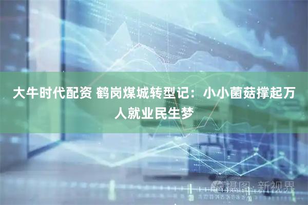 大牛时代配资 鹤岗煤城转型记：小小菌菇撑起万人就业民生梦